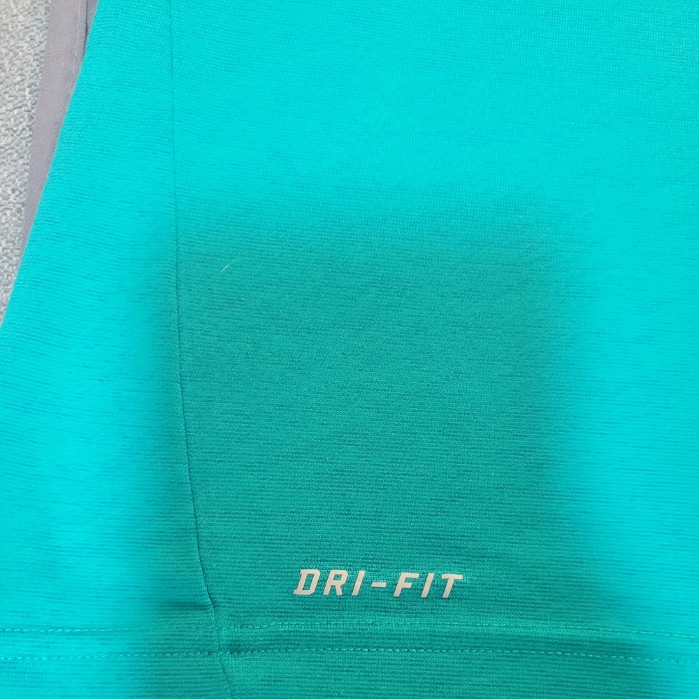 Nike Men's Dri Fit XL Short Sleeve Tee Teal - Picture 8 of 11